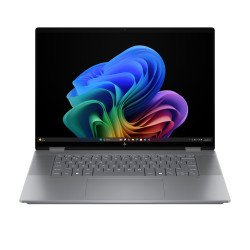 HP OmniBook X FlipNGAI 16-ar0771nb Copilot+ PC AMD Ryzen AI 7 350 Hybride (2-en-1) 40,6 cm (16") Écran tactile 2K 16 Go LPDDR5x-SDRAM 1 To SSD Wi-Fi 6E (802.11ax) Windows 11 Home Argent