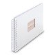 Hama 00009843 album photo et protège-page Blanc 50 feuilles 10 x 15 Reliure spiralée