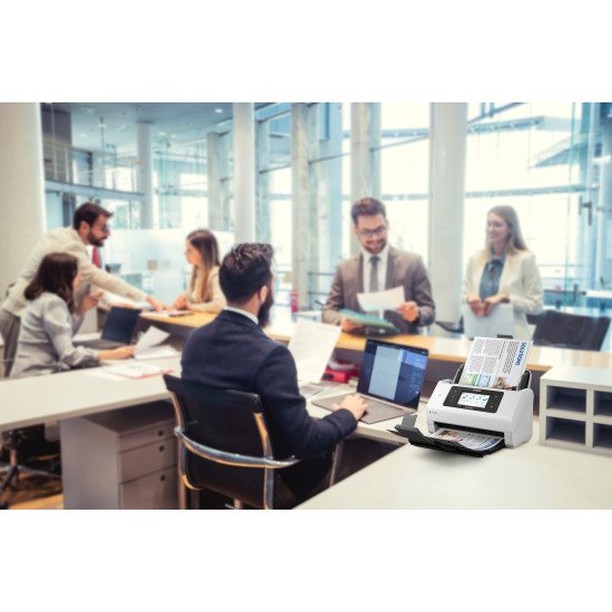 Epson WorkForce DS-800WN Alimentation papier de scanner 600 x 600 DPI A4 Blanc Epson WorkForce DS-800WN Alimentation papier de scanner 600 x 600 DPI A4 Blanc