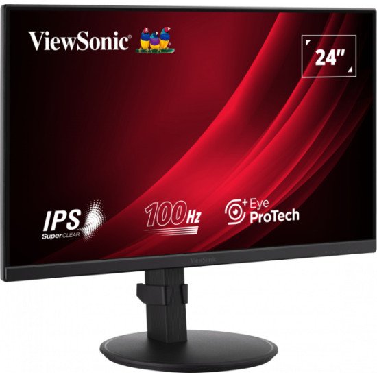 Viewsonic VG2408A-MHD écran PC 61 cm (24") 1920 x 1080 pixels Full HD LED Noir