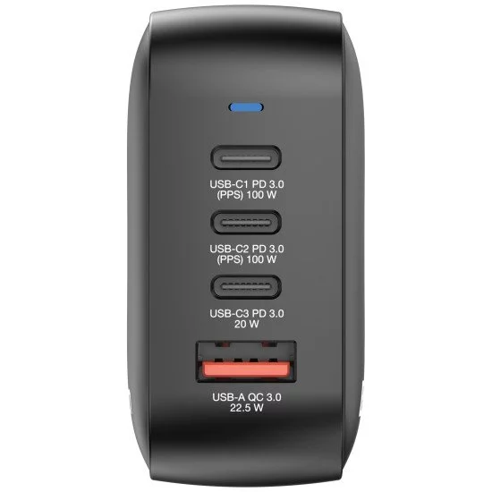 Verbatim Mini GaN Charger 100W Universel Noir Secteur Charge rapide Intérieure Verbatim Mini GaN Charger 100W Universel Noir Secteur Charge rapide Intérieure