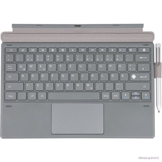 TERRA A123 TASTATUR/DE étui pour tablette Protection avant Gris