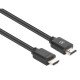 Manhattan Câble HDMI 4K@60 Hz avec Ethernet, 1 m, adapté à TOUT les usages 4K et 1080p/HD - lors de la mise à niveau ou préparez-la pour le moment où vous en aurez besoin, mâle à mâle, noir, Ultra HD 4K x 2K, garantie à vie, équivalent à HDMM1MP
