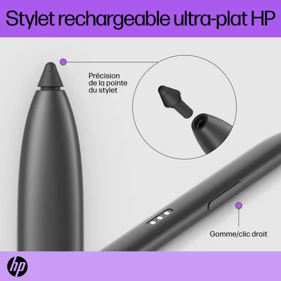 HP Stylet rechargeable ultra-plat HP Stylet rechargeable ultra-plat