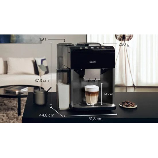 Siemens EQ.500 TQ515D09 machine à café Entièrement automatique Machine à expresso 1,9 L
