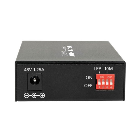 Tripp Lite N785-INT-PLCMM1 convertisseur de support réseau 1000 Mbit/s 850 nm Noir