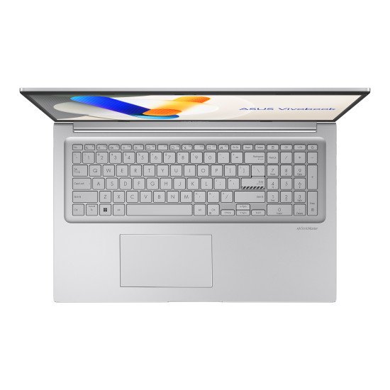 ASUS Vivobook 17 X1704VA-AU808W Intel Core 5 120U Ordinateur portable 43,9 cm (17.3") Full HD 16 Go DDR4-SDRAM 512 Go SSD Wi-Fi 6 (802.11ax) Windows 11 Home Allemand Argent