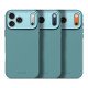 Decoded Silicone Backcover Apple iPhone 17 Pro Max Retro Blue coque de protection pour téléphones portables 17,5 cm (6.9") Housse Bleu