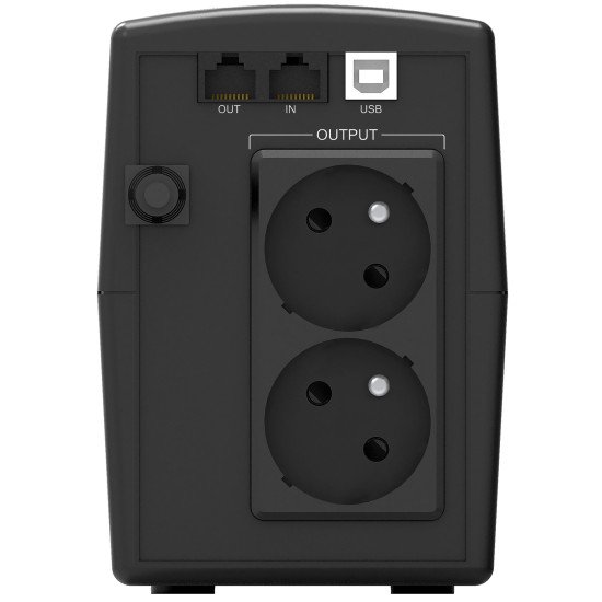 PowerWalker VI 600 STL UPS Interactivité de ligne 0,6 kVA 360 W 2 sortie(s) CA