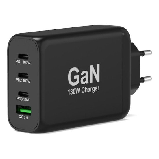 Port Designs 902107EU chargeur d'appareils mobiles Universel Noir Secteur Charge rapide Intérieure