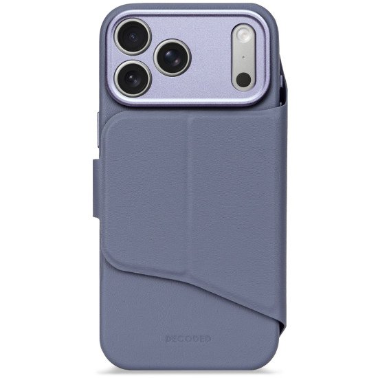 Decoded D26IPO17PDW3TSFE coque de protection pour téléphones portables 16 cm (6.3") Étui avec portefeuille Gris