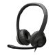 Logitech H390 USB Casque Avec fil Arceau Appels/Musique USB Type-A Noir Logitech H390 USB Casque Avec fil Arceau Appels/Musique USB Type-A Noir