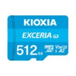 Kioxia EXCERIA G3 512 Go MicroSDXC UHS-I Classe 10