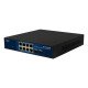 ALLNET 221669 Géré L2 Gigabit Ethernet (10/100/1000) Connexion Ethernet POE Noir