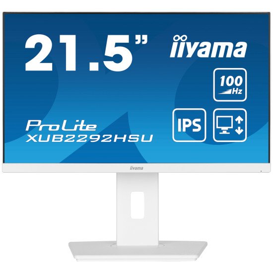 iiyama ProLite XUB2292HSU-W6 écran PC 54,6 cm (21.5") 1920 x 1080 pixels Full HD LED Blanc