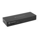 Conceptronic DONN30B station d'accueil Avec fil Thunderbolt 4 Noir