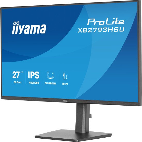 iiyama ProLite XB2793HSU-B1 écran PC 68,6 cm (27") 1920 x 1080 pixels Full HD LED Noir