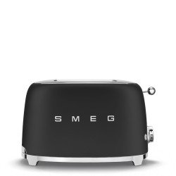 Smeg TSF01BLMEU grille-pain 6 2 part(s) 950 W Noir, Acier inoxydable Smeg TSF01BLMEU grille-pain 6 2 part(s) 950 W Noir, Acier inoxydable