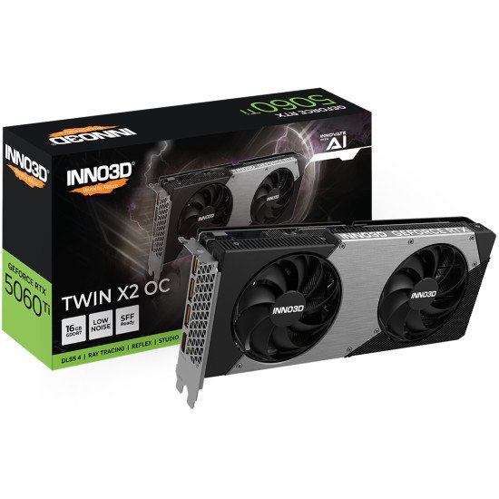 INNO3D GeForce RTX 5060 Ti TWIN X2 OC NVIDIA 16 Go GDDR7