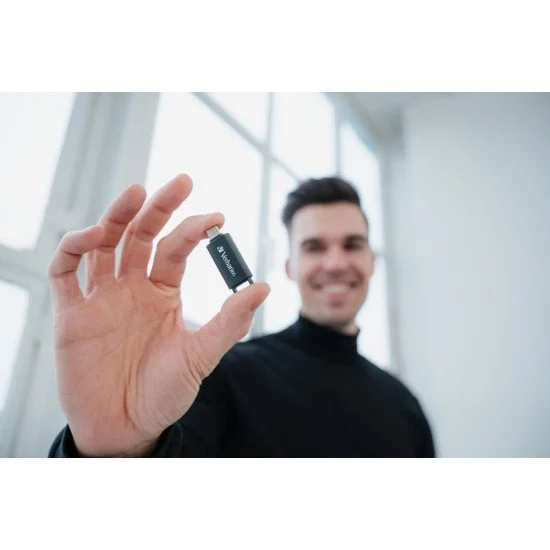 Verbatim Store 'n' Go lecteur USB flash 128 Go USB Type-C 3.2 Gen 1 (3.1 Gen 1) Noir Verbatim Store 'n' Go lecteur USB flash 128 Go USB Type-C 3.2 Gen 1 (3.1 Gen 1) Noir