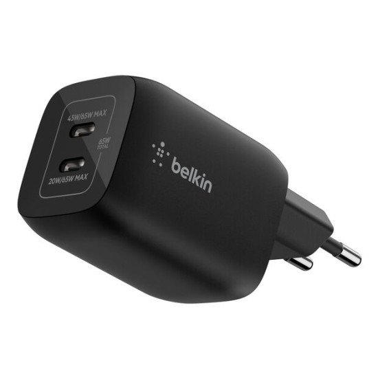 Belkin ENA007KQBK chargeur d'appareils mobiles Écouteurs, Ordinateur portable, Consoles portables, Smartphone Noir Secteur Charge rapide Intérieure Belkin ENA007KQBK chargeur d'appareils mobiles Écouteurs, Ordinateur portable, Consoles portables, Smartphone Noir Secteur Charge rapide Intérieure