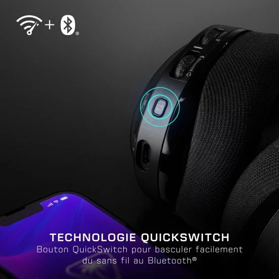 Turtle Beach Casque gaming amplifié multiplateforme sans fil Stealth 600 pour Xbox Series X|S, Xbox One, PC, Nintendo Switch et mobile - Bluetooth, 80 heures de batterie et microphone antibruit – Noir Turtle Beach Casque gaming amplifié multiplateforme sans fil Stealth 600 pour Xbox Series X|S, Xbox One, PC, Nintendo Switch et mobile - Bluetooth, 80 heures de batterie et microphone antibruit – Noir