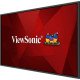 Viewsonic CDE55G3-1C Écran d'affichage dynamique Écran plat de signalisation numérique 139,7 cm (55") LCD 500 cd/m² 4K Ultra HD Noir 24/7