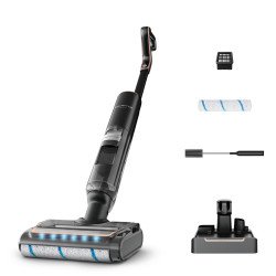 Rowenta X-Clean 7 GZ5736E0 aspirateur balai et balai électrique Aspirateur-balai 2 en 1 Batterie Sec&humide Sans sac Noir