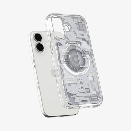 Spigen ACS10087 coque de protection pour téléphones portables 16 cm (6.3") Housse Transparent, Blanc