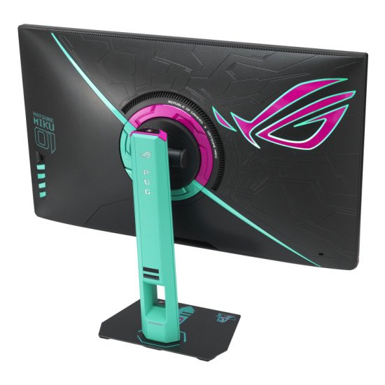 ASUS ROG Strix XG27ACMEG-G Hatsune Miku Edition écran PC 68,6 cm (27") 2560 x 1440 pixels Wide Quad HD LCD Multicolore