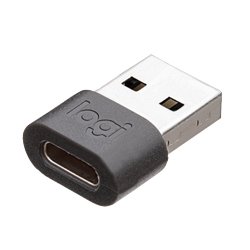 Logitech 989-000982 changeur de genre de câble USB C USB A Graphite Logitech 989-000982 changeur de genre de câble USB C USB A Graphite