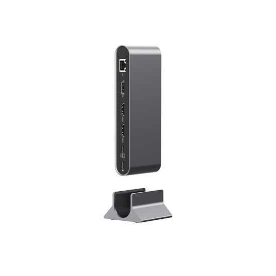 Acer HP.DSCAB.022 station d'accueil Avec fil USB 3.2 Gen 1 (3.1 Gen 1) Type-C Argent