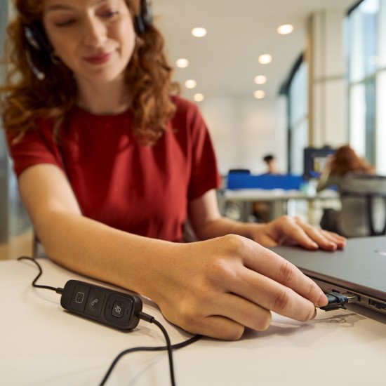 HP Poly Micro-casque filaire USB binaural Mission 625