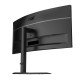 AOC E4 CU34E4CV écran PC 86,4 cm (34") 3440 x 1440 pixels UltraWide Quad HD LCD Noir