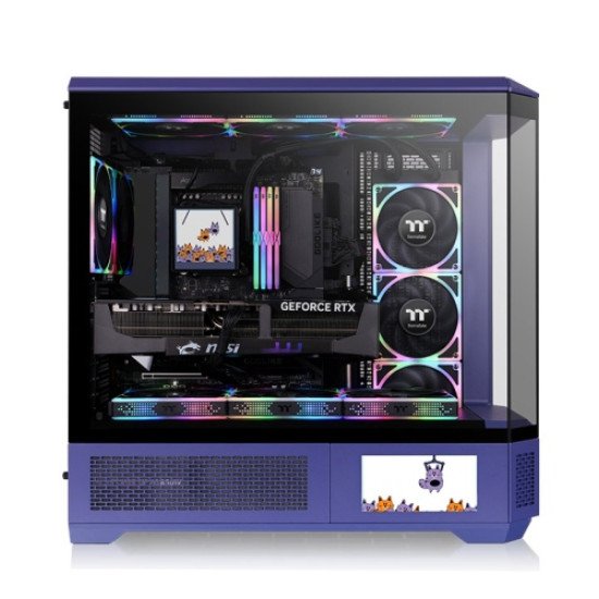 Thermaltake CA-11H-00FNWN-00 unité centrale Full Tower Bleu Thermaltake CA-11H-00FNWN-00 unité centrale Full Tower Bleu