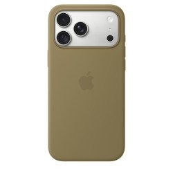 Apple Coque en silicone avec MagSafe pour iPhone 18 Pro Max - Olive