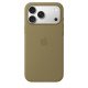 Apple Coque en silicone avec MagSafe pour iPhone 18 Pro Max - Olive