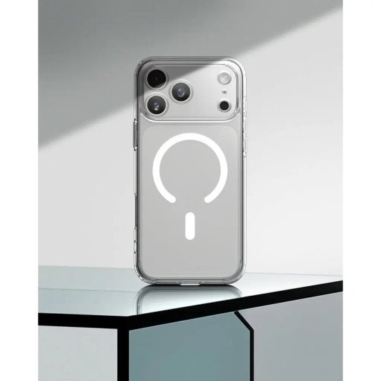 Spigen Ultra Hybrid (MagFit) coque de protection pour téléphones portables 16 cm (6.3") Housse Transparent, Blanc