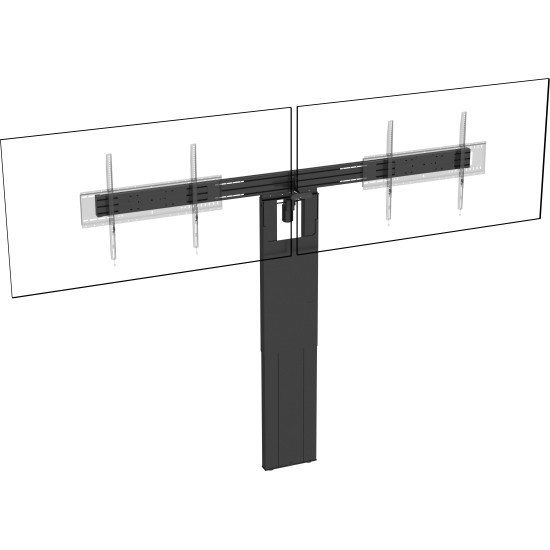 Vision VFM-F51/D support pour téléviseur 2,18 m (86") Noir