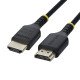 StarTech.com Câble HDMI 2.1 Ultra Haute Vitesse Certifié slim 50 cm (1,6 pi), 8K 60 Hz / 4K 120 Hz, avec HDR10+ / eARC, 48 Gbps, Cordon HDMI 8K Flexible