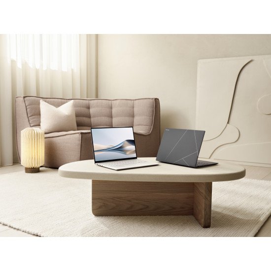 ASUS Zenbook S 14 UX5406SA-PV008W Intel Core Ultra 7 256V Ordinateur portable 35,6 cm (14") 3K 16 Go LPDDR5x-SDRAM 1 To SSD Wi-Fi 7 (802.11be) Windows 11 Home Allemand Gris ASUS Zenbook S 14 UX5406SA-PV008W Intel Core Ultra 7 256V Ordinateur portable 35,6 cm (14") 3K 16 Go LPDDR5x-SDRAM 1 To SSD Wi-Fi 7 (802.11be) Windows 11 Home Allemand Gris