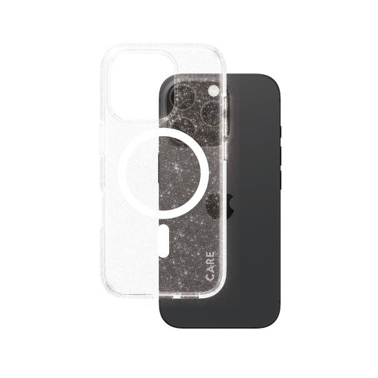 PanzerGlass CARE by PG White MagS iPhone16 6.3 Pro coque de protection pour téléphones portables Housse Transparent PanzerGlass CARE by PG White MagS iPhone16 6.3 Pro coque de protection pour téléphones portables Housse Transparent