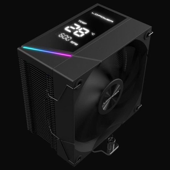 LC-Power LC-CC-120-DB6 système de refroidissement d'ordinateur Boitier PC Ventilateur 12 cm Noir LC-Power LC-CC-120-DB6 système de refroidissement d'ordinateur Boitier PC Ventilateur 12 cm Noir