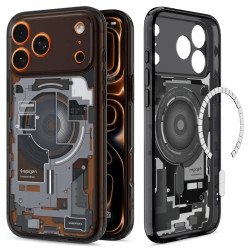 Spigen Ultra Hybrid (MagFit) Zero One coque de protection pour téléphones portables 16 cm (6.3") Housse Noir