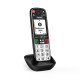 Gigaset EASY 500HX Téléphone analog/dect Identification de l'appelant Noir, Argent