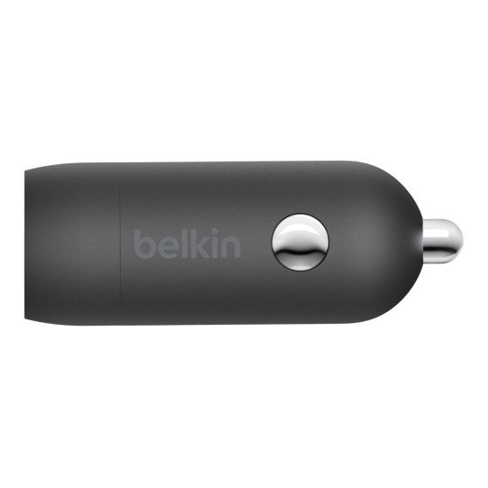 Belkin CCA004bt1MBK-B6 Ordinateur portable, Smartphone, Tablette Noir Allume-cigare Charge rapide Intérieure