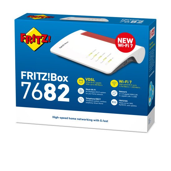 FRITZ!Box 7682 Edition International routeur sans fil FRITZ!Box 7682 Edition International routeur sans fil