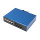 Digitus Switch Gigabit Ethernet industriel 8 + 4 ports 10G en liaison montante L3 administrable