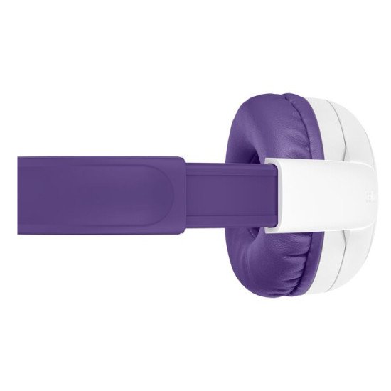 Belkin AUD012hqPU Casque Avec fil &sans fil Arceau Musique Bluetooth Blanc, Violet