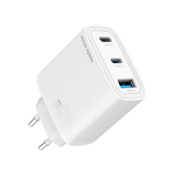 Mobile Origin MO13 Universel Blanc Secteur Charge rapide Intérieure